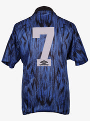 MANCHESTER UNITED 1992/93 - 7 CANTONA - AWAY - M, XL