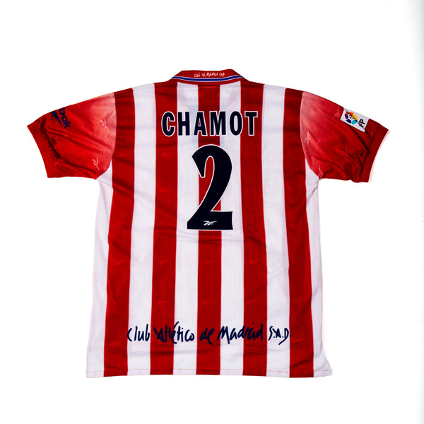 ATLETICO MADRID 1998/99 - CHAMOT #2 - HOME MATCH WORN