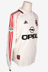 MILAN 1998/1999 - MATCHWORN - BA - AWAY