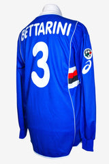 SAMPDORIA 2002/03 - BETTARINI - MATCHWORN - HOME