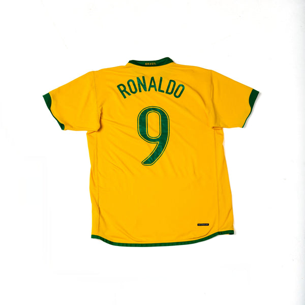BRASILE 2006 - RONALDO #9 - HOME JERSEY