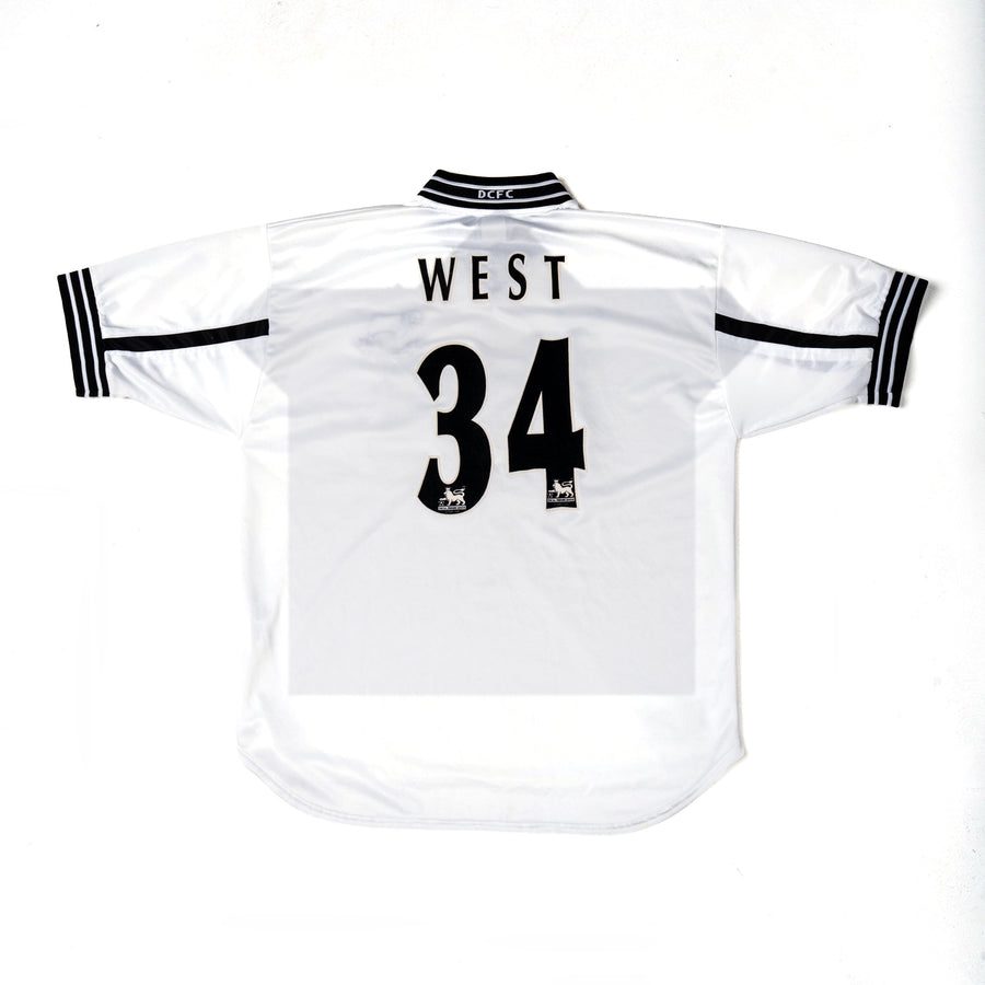 DERBY COUNTY 2000/01 - WEST #34 - HOME JERSEY