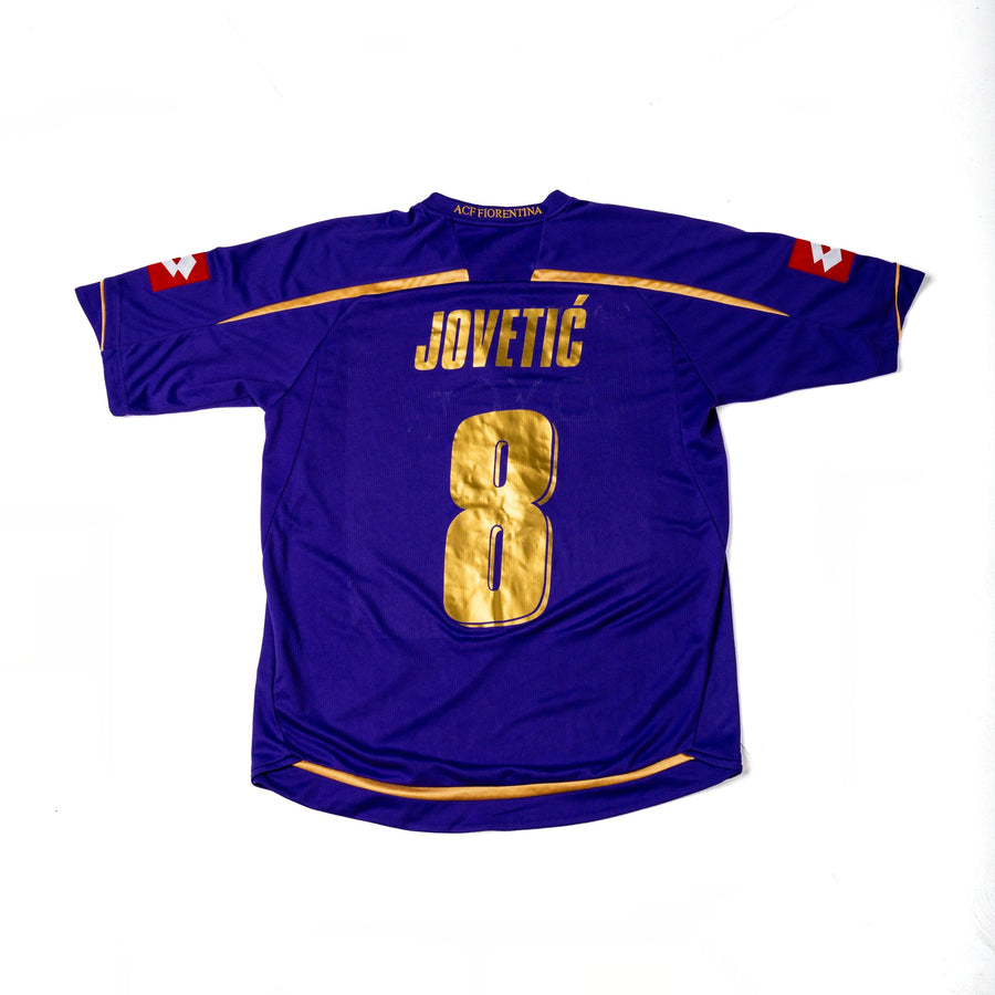 FIORENTINA 2009/10 - JOVETIC #8 - HOME JERSEY