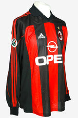 MILAN 2000/2001 - MATCHWORN - SHEVCHENKO - HOME