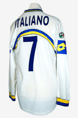 HELLAS VERONA 2002/03 - MATCHWORN - ITALIANO - AWAY