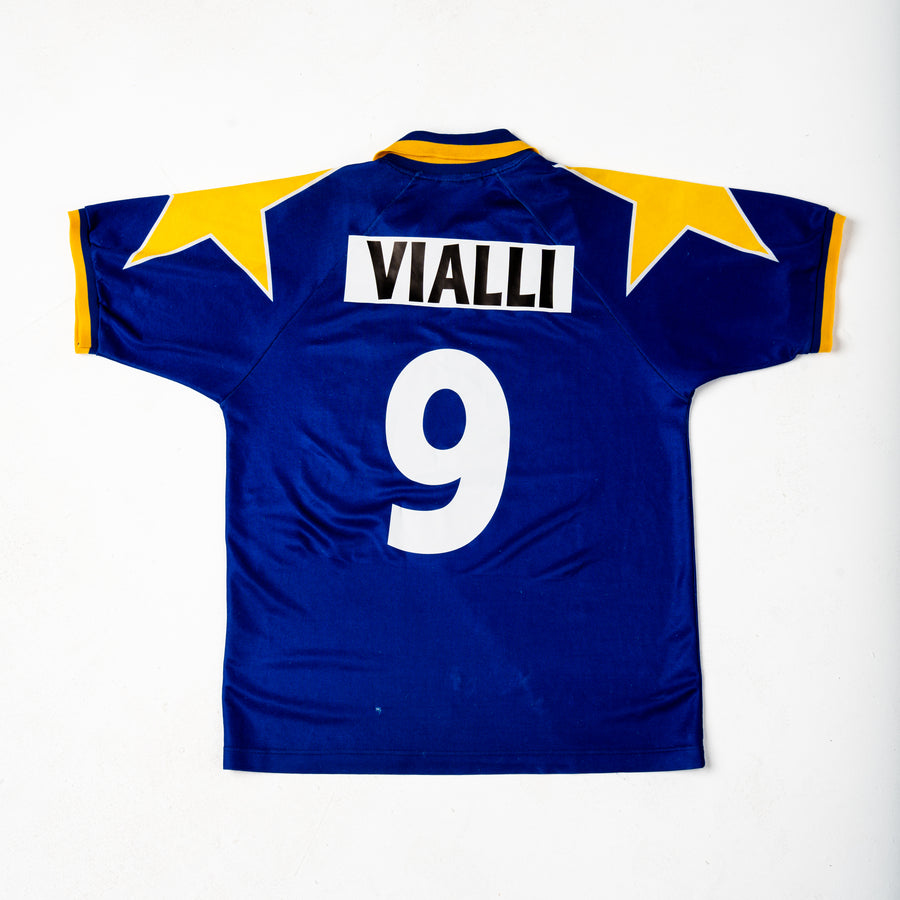 JUVENTUS 1995/96 - VIALLI #9 - AWAY JERSEY (TRICOLORE)