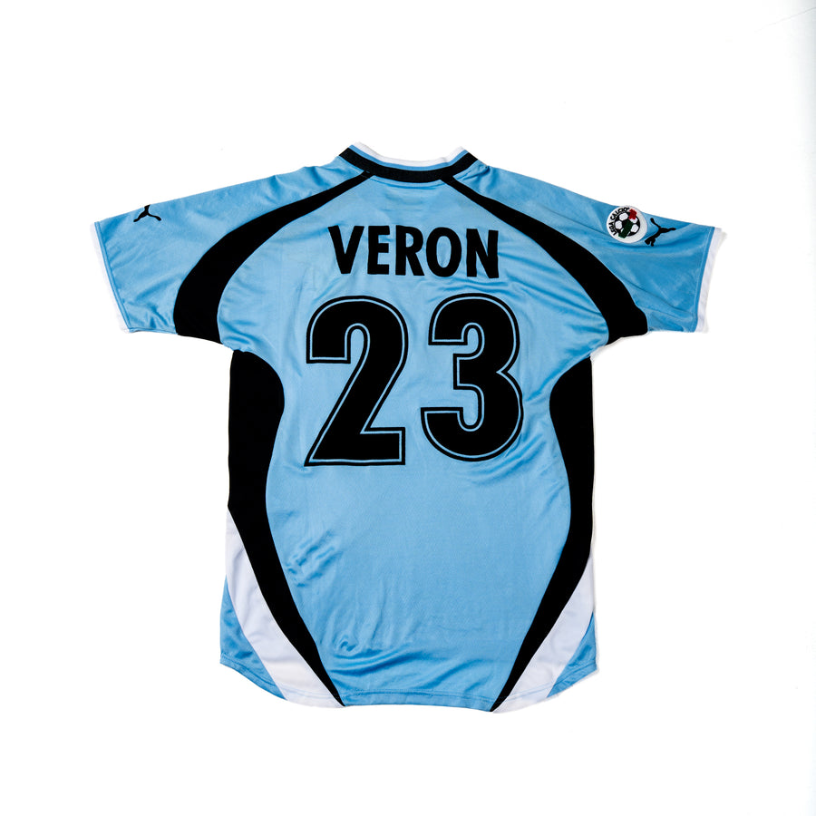 LAZIO 2000/01 - VERON #23 - HOME MATCH ISSUED