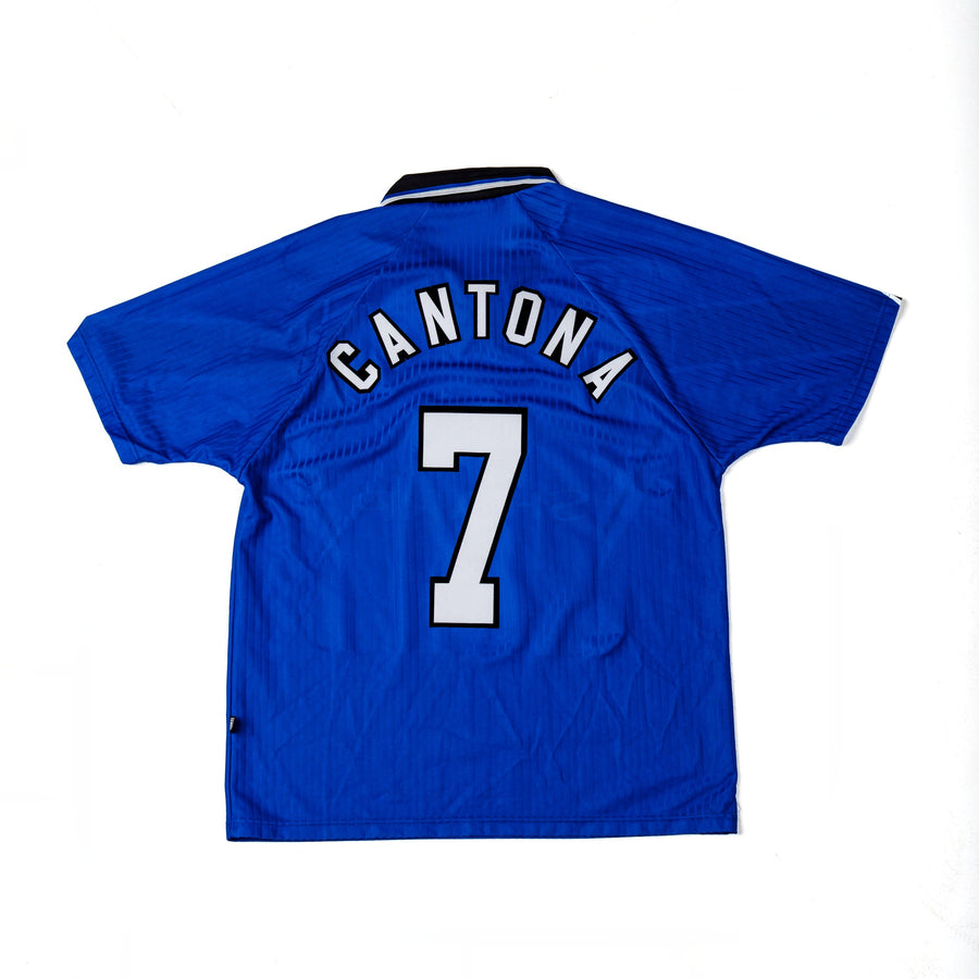 MANCHESTER UNITED 1996/97 - CANTONA #7 - THIRD JERSEY