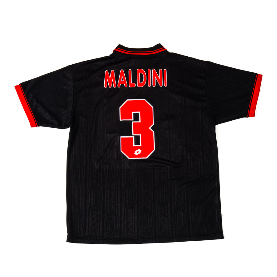MILAN 1997/98 - MALDINI #3 - THIRD JERSEY