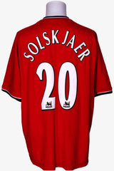 MANCHESTER UNITED 2000/01 - HOME - SOLSKJAER