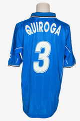 NAPOLI 2000/01 - HOME - MATCHWORN - QUIROGA