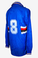 SAMPDORIA 1994/1995 - MATCHWORN - 8 (JUGOVIC) - HOME