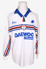 SAMPDORIA 1998/99 - BALLERI - MATCHWORN - AWAY