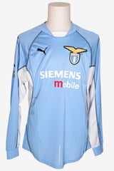 LAZIO 2001/02 - MATCHWORN - CLAUDIO LOPEZ