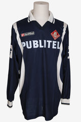 PIACENZA 2001/2002 - MATCHWORN - DI FRANCESCO - AWAY