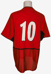 MANCHESTER UNITED 2003/04 - MATCHWORN - 10 (VAN NISTELROOY) - HOME