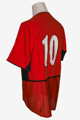 MANCHESTER UNITED 2003/04 - MATCHWORN - 10 (VAN NISTELROOY) - HOME