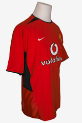 MANCHESTER UNITED 2003/04 - MATCHWORN - 10 (VAN NISTELROOY) - HOME