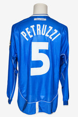 BRESCIA 2002/03 - MATCHWORN - PETRUZZI - HOME