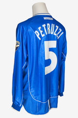 BRESCIA 2002/03 - MATCHWORN - PETRUZZI - HOME