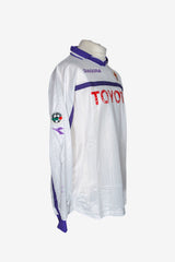 FIORENTINA 2000/01 - MATCHWORN - PIERINI - AWAY
