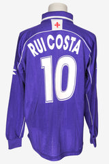 FIORENTINA 2000/2001 - MATCHWORN - RUI COSTA - HOME