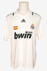 REAL MADRID 2008/09 - VAN NISTELROOY - HOME (CL) - MATCHWORN