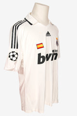REAL MADRID 2008/09 - VAN NISTELROOY - HOME (CL) - MATCHWORN