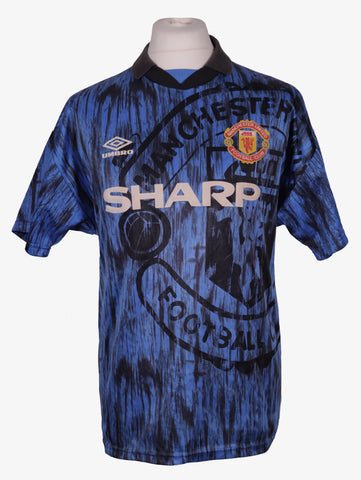 MANCHESTER UNITED 1992/93 - 7 CANTONA - AWAY - M