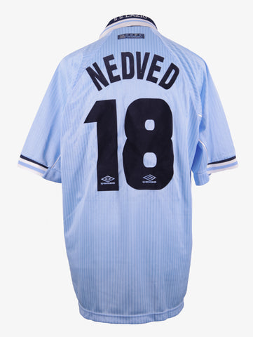 LAZIO 1997/98 - HOME - NEDVED -  XL