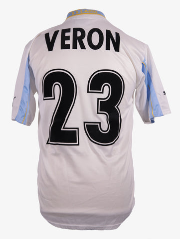 LAZIO 1999/00 - AWAY - VERON - XL