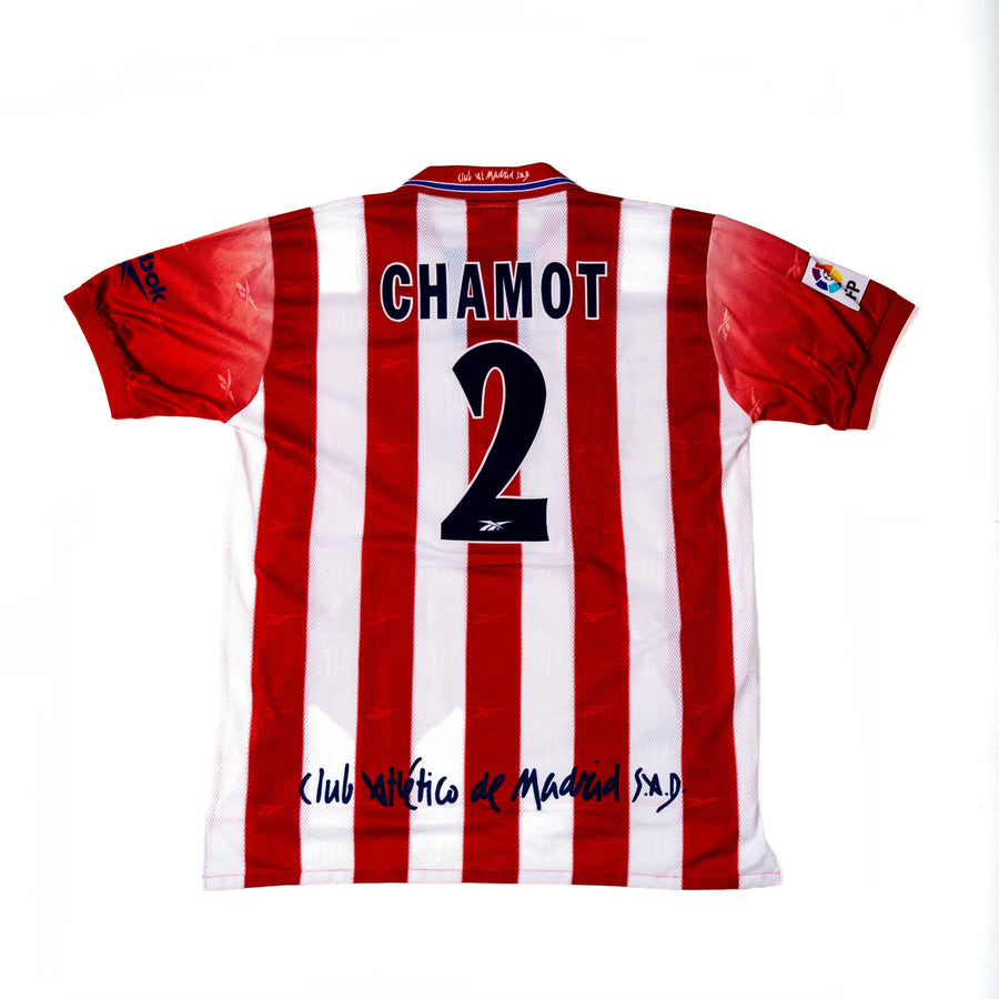 ATLETICO MADRID 1998/99 - CHAMOT #2 - HOME MATCH WORN