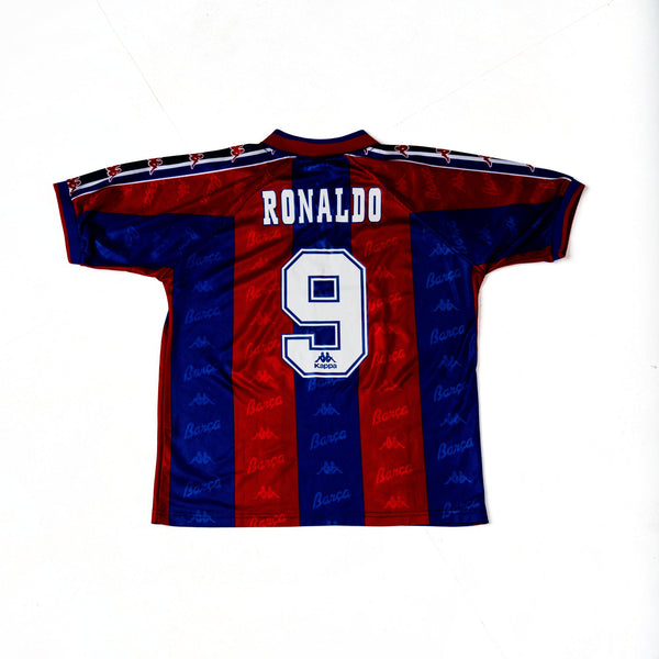 BARCELLONA 1996/97 - RONALDO #9 - HOME JERSEY