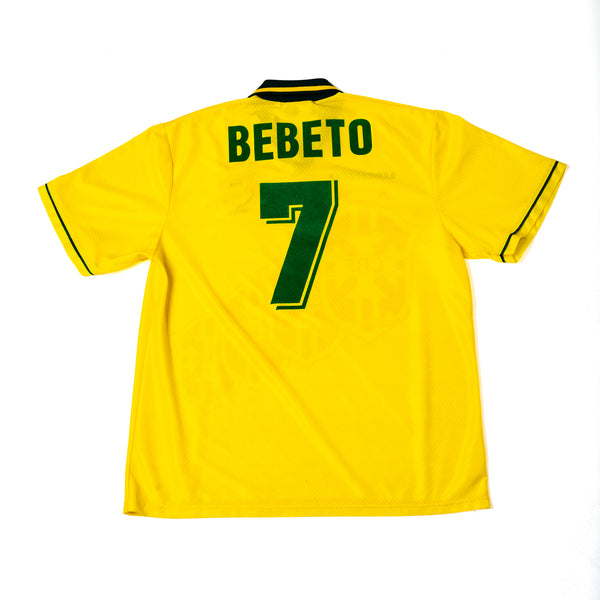 BRASILE 1996 - BEBETO #7 - HOME JERSEY