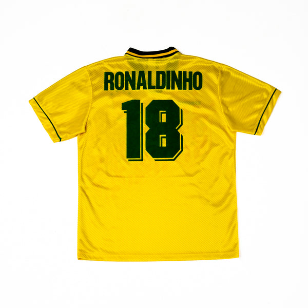 BRASILE 1996 - RONALDO  #18 - HOME JERSEY