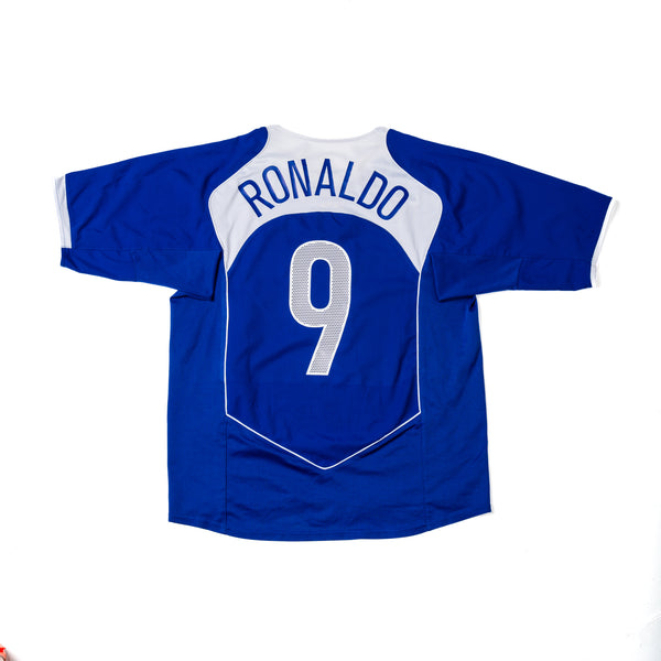 BRASILE 2004 - RONALDO #9 - AWAY JERSEY