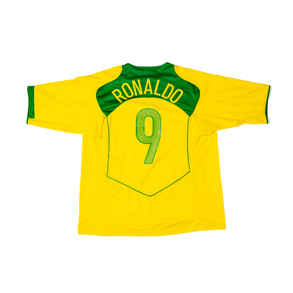 BRASILE 2004 - RONALDO #9 - HOME JERSEY