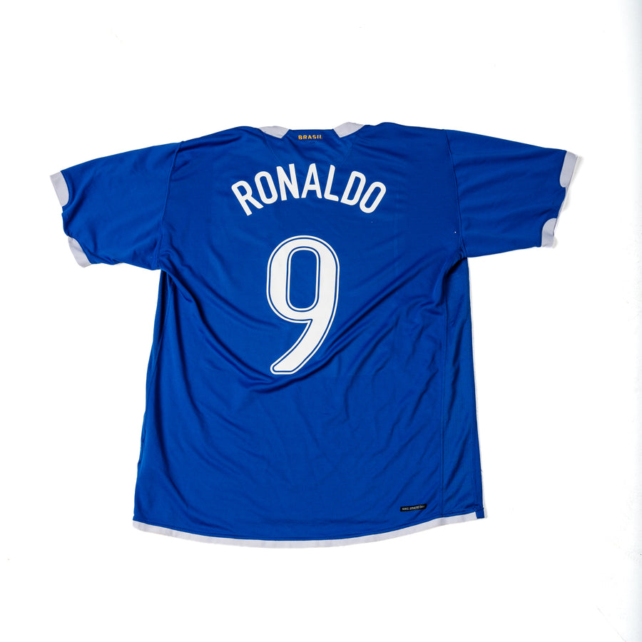 BRASILE 2006 - RONALDO #9 - AWAY JERSEY