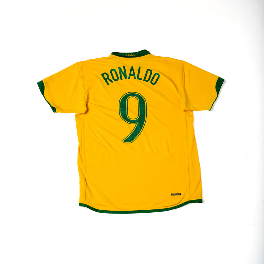 BRASILE 2006 - RONALDO #9 - HOME JERSEY (XL)