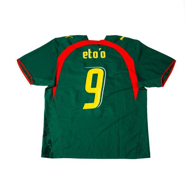 CAMERUN 2006 - ETO'O #9 - HOME JERSEY