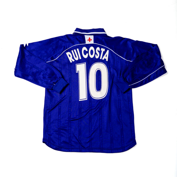 FIORENTINA 2000/01 - RUI COSTA #10 - HOME MATCH WORN
