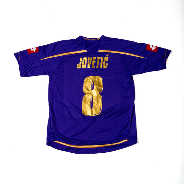 FIORENTINA 2009/10 - JOVETIC #8 - HOME JERSEY