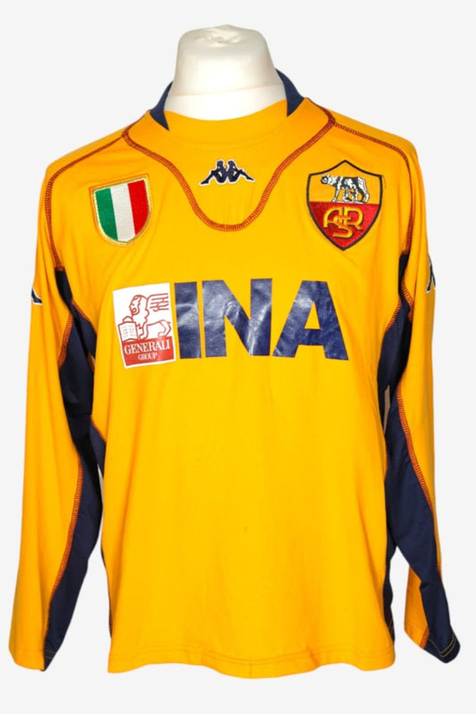 ROMA 2001/2002 - THIRD - MATCHWORN - TOMMASI - XL