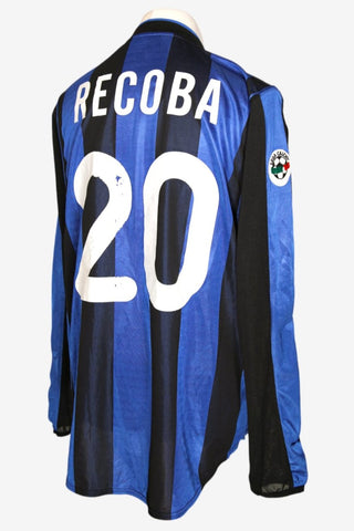 INTER 2000/2001 - HOME - RECOBA - MATCHWORN - XL