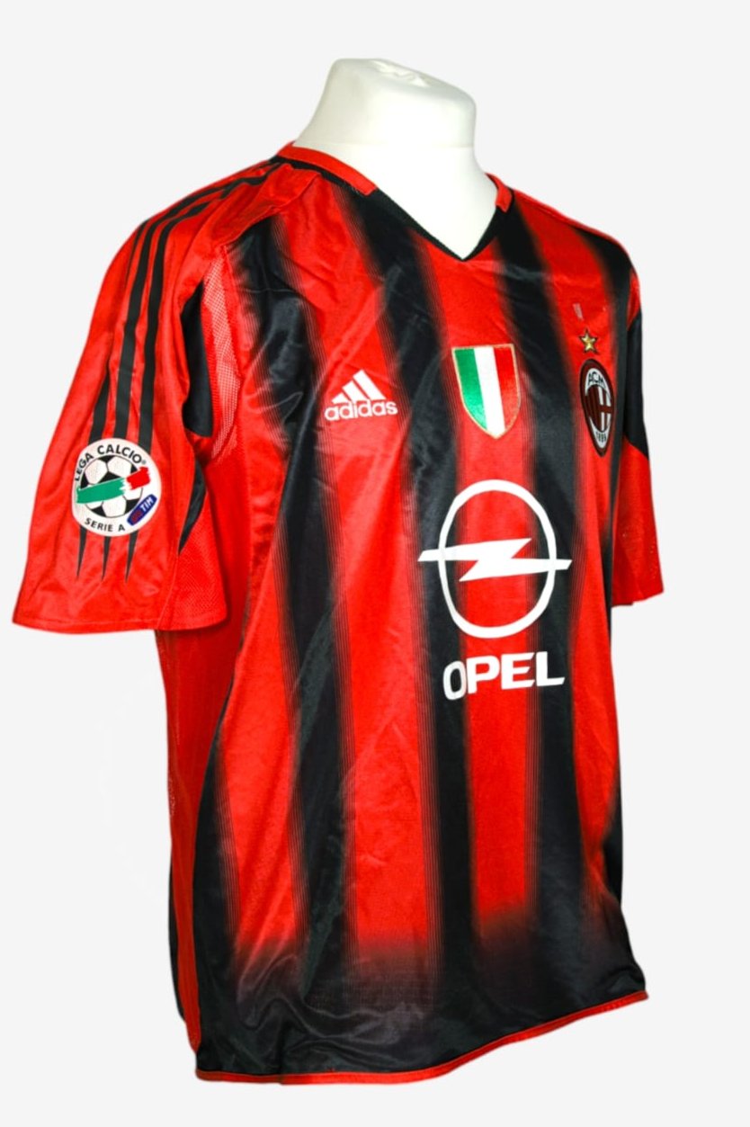 MILAN 2004/2005 MATCHWORN MALDINI HOME – ONE MORE TIME SHOP
