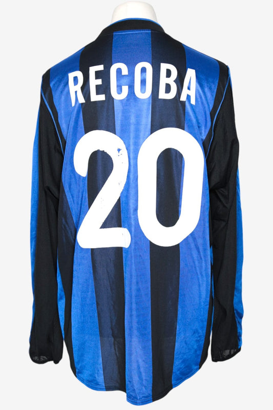 INTER 2000/2001 - HOME - RECOBA - MATCHWORN - XL