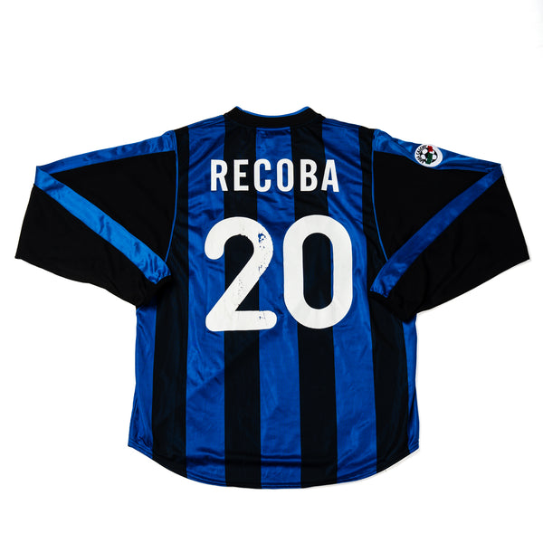 INTER 2000/2001 - RECOBA #20 - MATCH WORN HOME