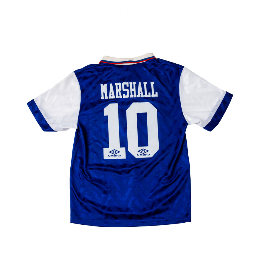 IPSWICH TOWN 1992/93 - MARSHALL #10 - HOME JERSEY