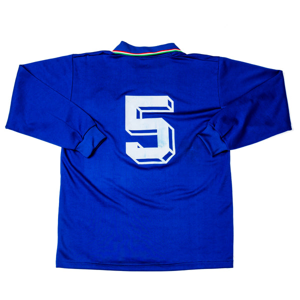 ITALIA 1990 - #5 (VIERCHOWOD) - HOME MATCH WORN