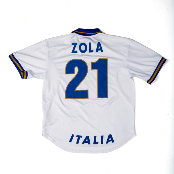 ITALIA 1996/97 - ZOLA #21 - AWAY JERSEY